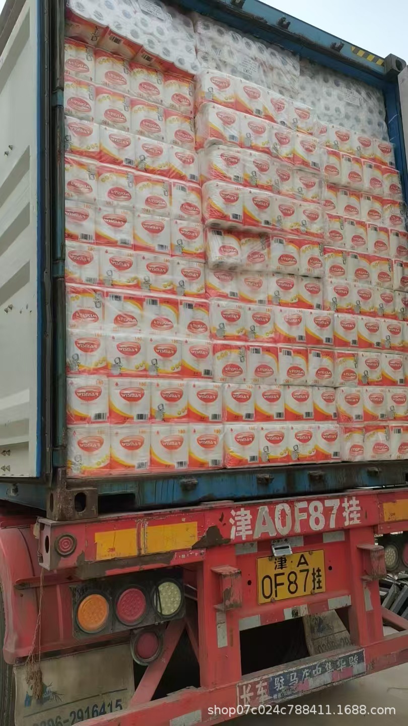 出口跨境厨房用纸卫生纸整箱非洲美洲英文包装卷纸家用厕纸纸巾工

详情6