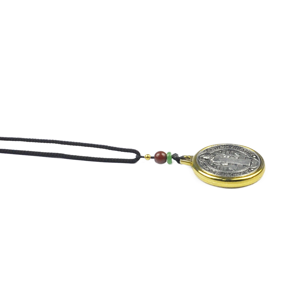 Wholesale of international trade European and American holy image pendants, simple alloy hanging ornaments, Saint Benedict from Nucia, cross-border e-commerce jewelry pic 6