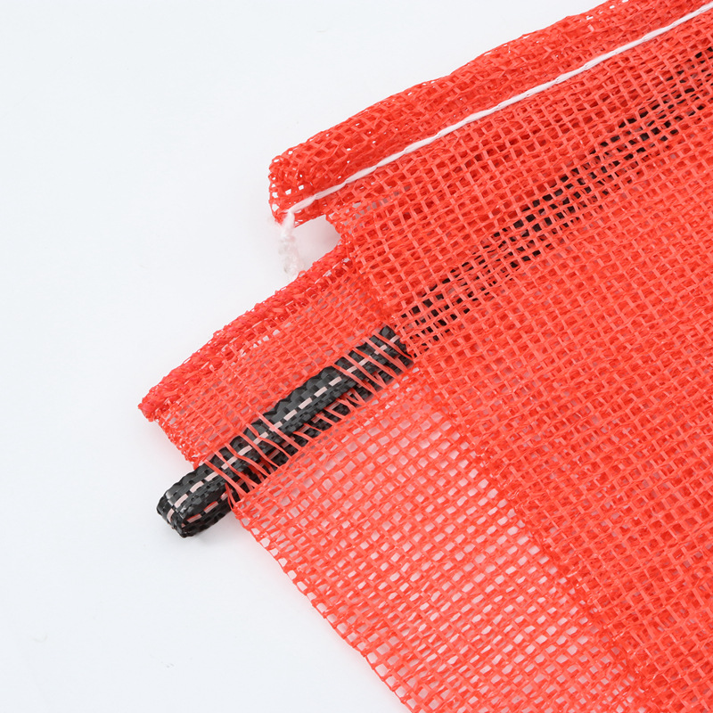 Customized PP plastic plain woven trademark net, eye bags, onion woven bags, vegetable and fruit net bags for foreign trade export pic 7