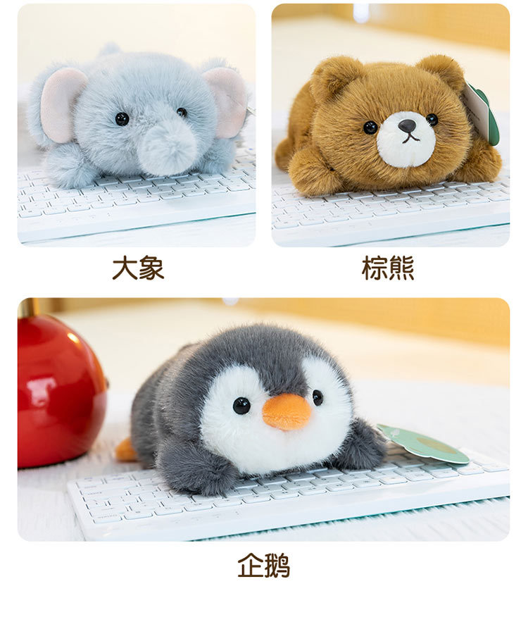 Wholesale of stuffed panda plush toys, scented brown bear palm treasure, wedding scattering powder rabbit, office sloth desk decoration pic 13