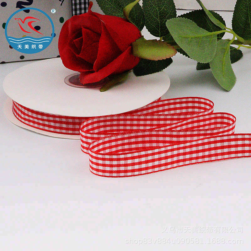 1.5 cinta de celosía milky bird plaid cinta decorativa para hornear pastel cinta de arco material de bricolaje cinta de celosía cinta de regalo pic 30