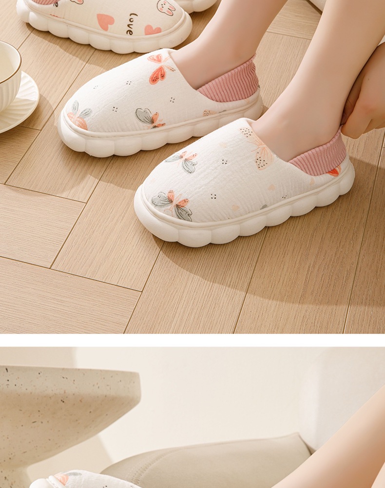 产妇包跟四季防滑厚底月子鞋女舒适透气孕妇软底室内外春夏产妇鞋详情14