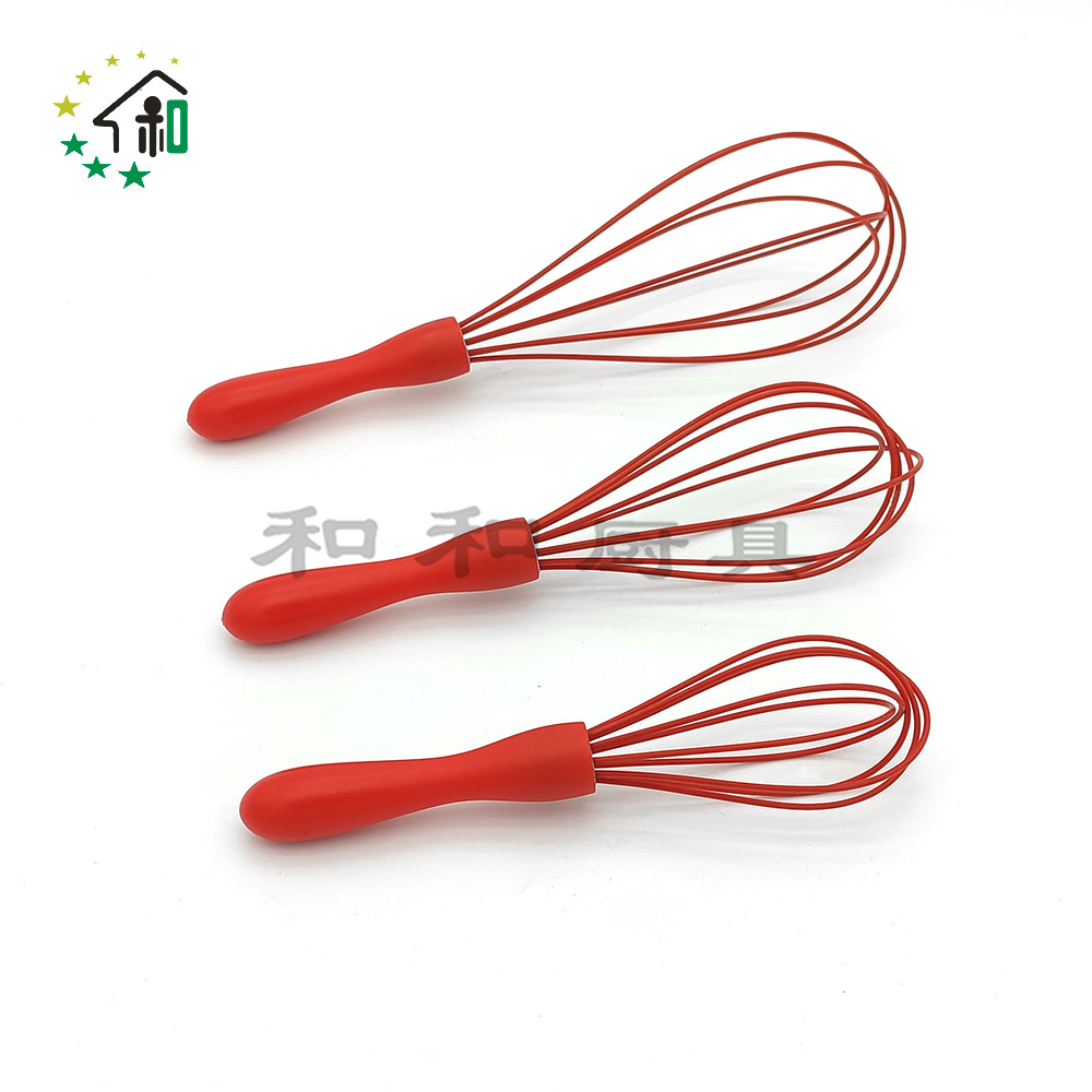 外贸批发硅胶5线迷你 打蛋器鸡蛋搅拌器mini烘焙工具Egg beater详情15
