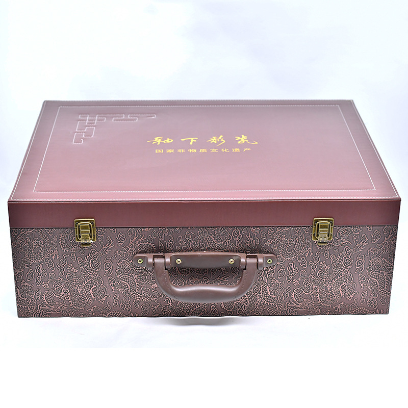 牡丹花瓷餐具碗碟勺杯礼盒套装家用大号菜盘陶瓷碗碟碗盘全套批发详情11