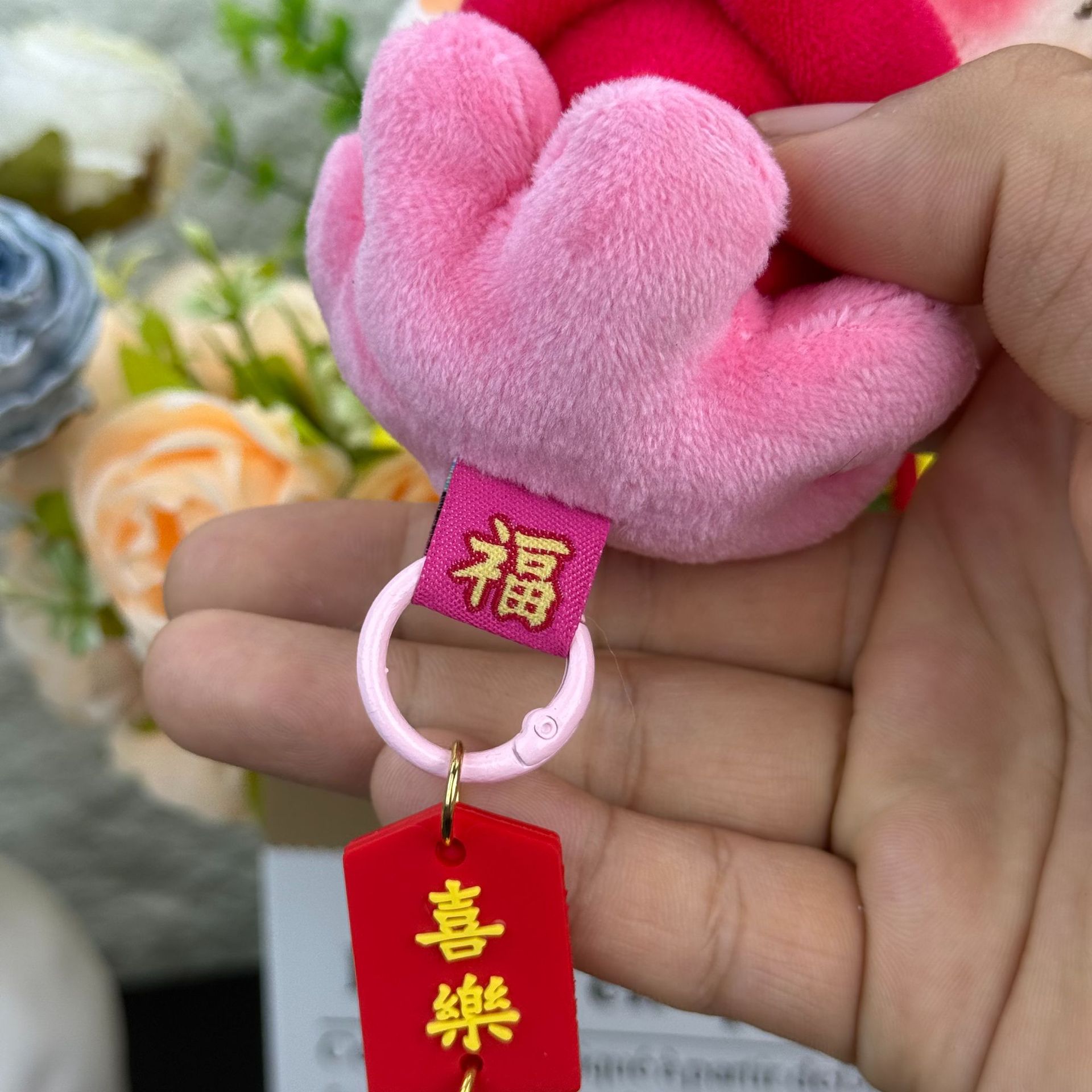 Buddha Xiaoban Lotus Small Buddha Bag Pendant, car pendant, Shanxi Datong cultural and Creative souvenir pendant, plush toy doll pic 19
