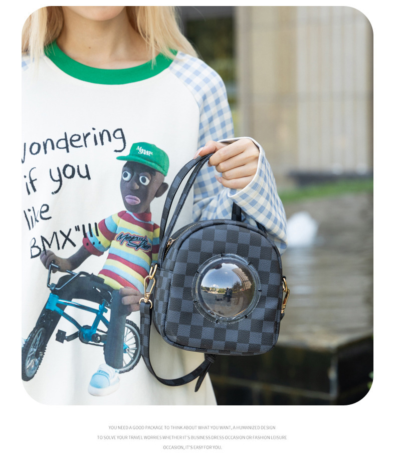 Pet bag, lightweight, small and exquisite, pet water bottle, DIY doll, eye spirit parrot, outdoor plush toy, embroidery piece pic 12