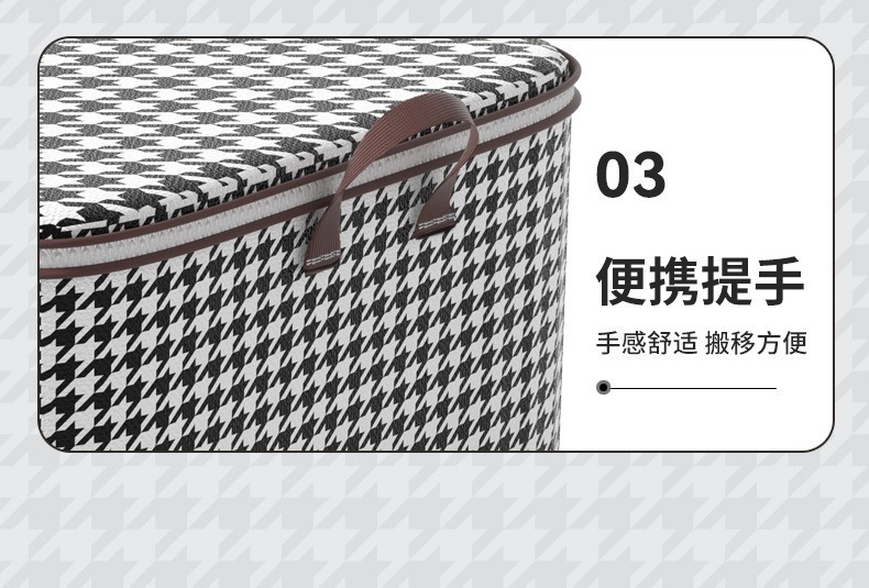 Wholesale of large-sized thickened dust-proof moving clothes storage bags for clothes and quilts from the manufacturer pic 15