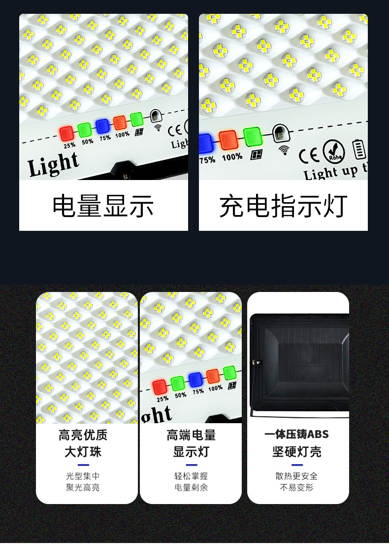 太阳能灯户外庭院灯太阳能投光灯壁灯太阳能人体感应灯太阳能路灯详情6