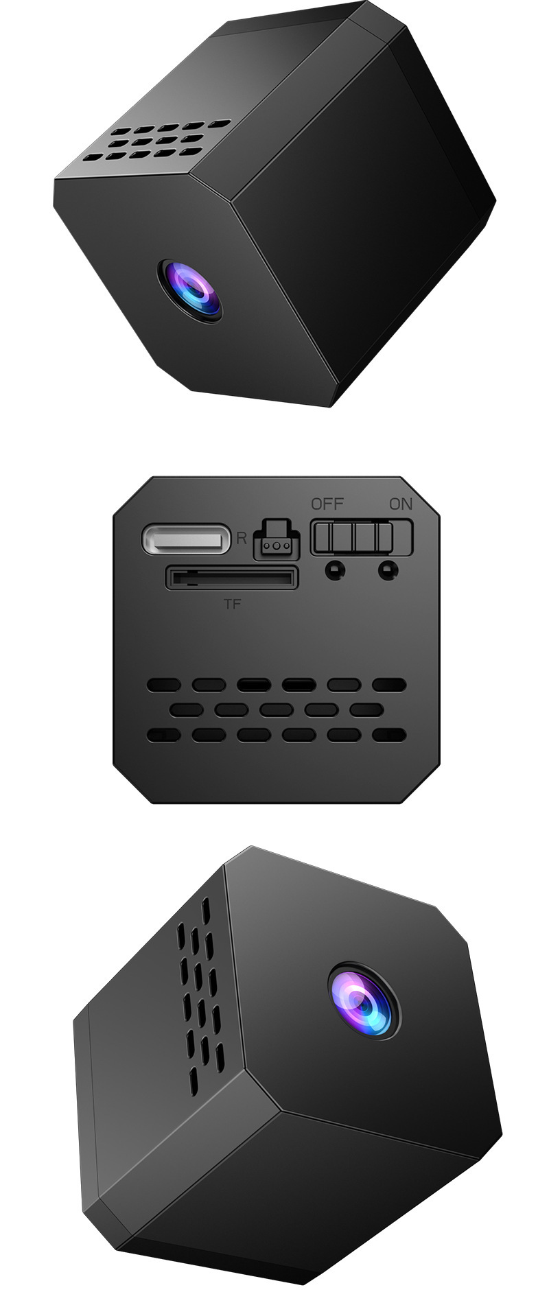 The new private model camera F1 square small camera high-definition night vision WiFi camera A9 has been upgraded to an outdoor action camera pic 10