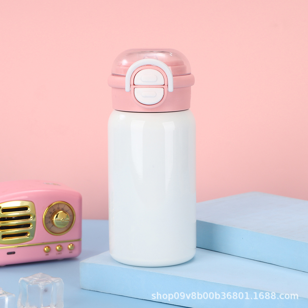 Simple insulated cup for girls with straw, high appearance level, double drinking cup 316 new model, portable for students, stainless steel insulated pic 16