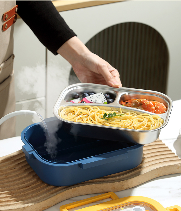 分隔不锈钢饭盒卡通高颜值保温午餐分格便当盒便携学生上班族餐盒01571详情10