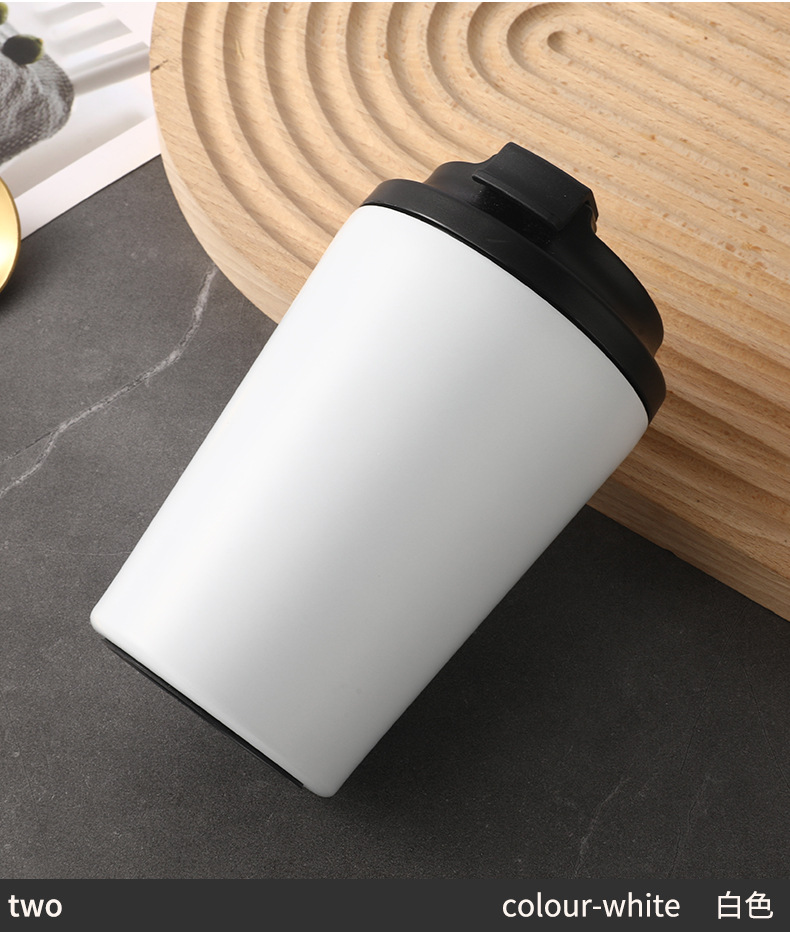 跨境真空304不锈钢咖啡杯时尚车载汽车杯随行杯保温杯可印制logo详情10