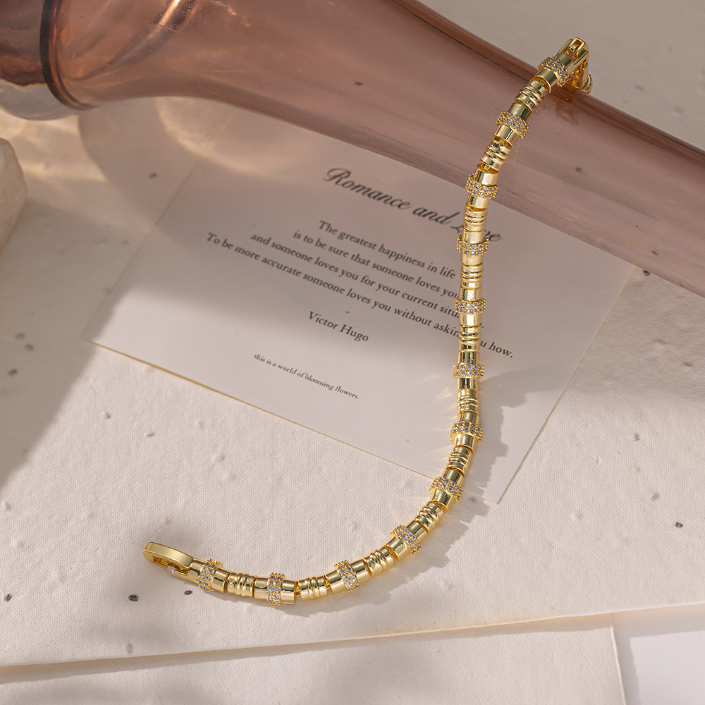 铜锆石手链批发网红ins同款通勤高级感手饰高复购直播款手串批发详情6