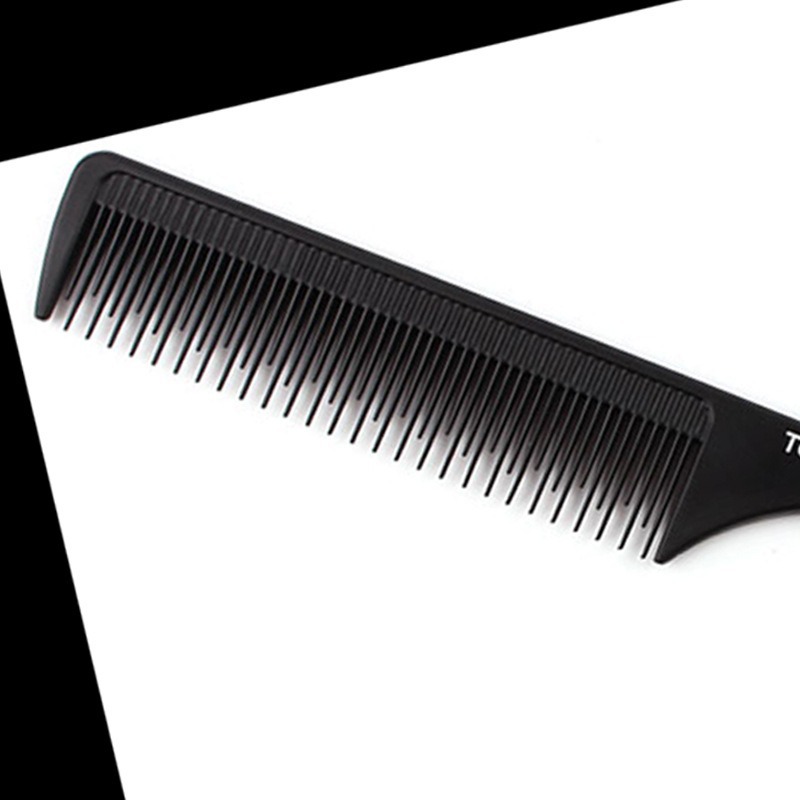 专业美发尖尾梳子挑梳打毛造型梳防静电耐高温密齿美发盘发梳子详情5