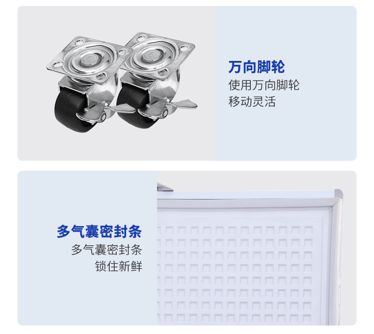 Commercial large-capacity freezer, single-temperature freezer for switching between freezing and refrigeration, factory Suiling Freezer pic 18
