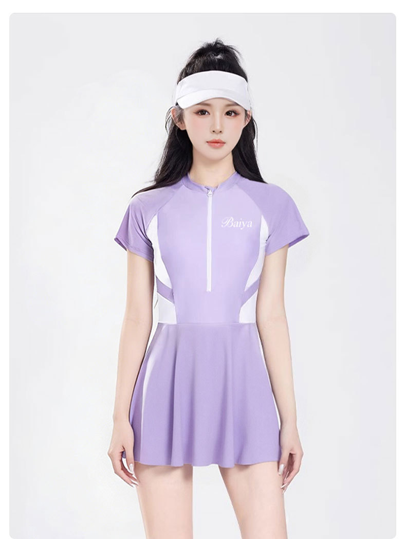 The latest bestseller in 2026, a conservative, slimming and sexy one-piece halter suit for hot spring soaking, a high-end sleeveless swimsuit for women in Thailand, 125527 pic 10