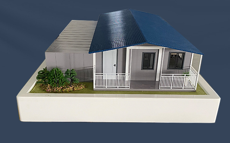 集装箱模型定制可移动式房屋模型 双翼折叠集装箱活动房 展览展示详情3