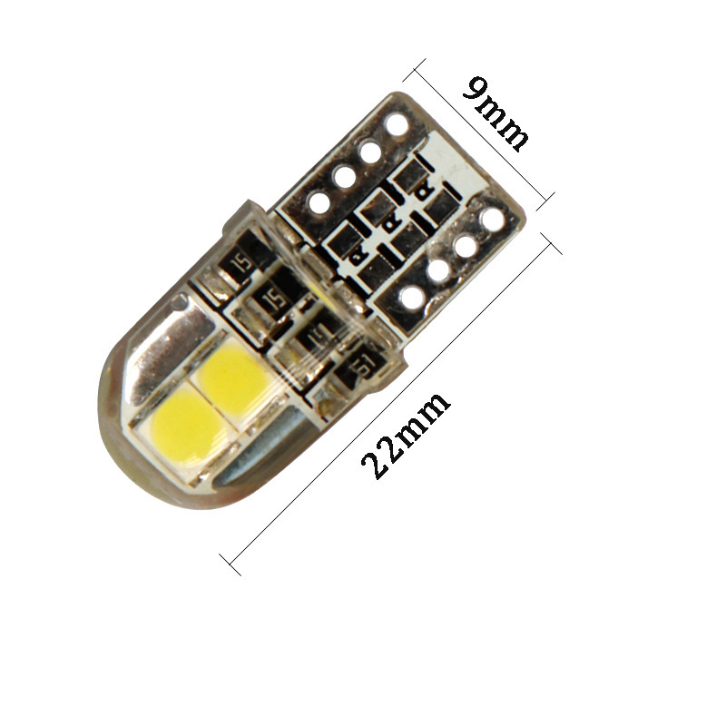 厂家直销T10-4SMD-3030水晶灯汽车用品配件示宽灯牌照灯阅读灯详情4