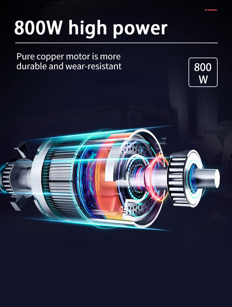 Foreign trade SOKANY06016 stainless steel 3L meat grinder, household electric mixer, vegetable and meat slicer pic 10