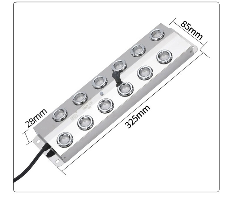 Ultrasonic atomization plates with four, six or ten heads for water pools, fish ponds, artificial hills and landscapes, atomization heads for creating fog and spraying pic 24