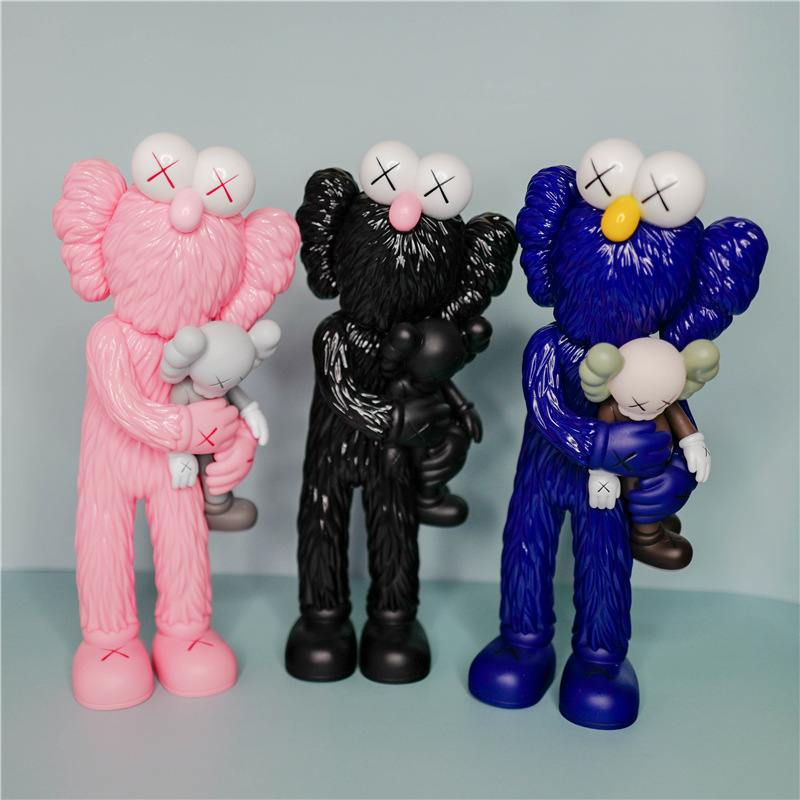 kaws芝麻街公仔客厅高档轻奢潮玩暴力熊桌面摆件手办卡通家居礼物详情30