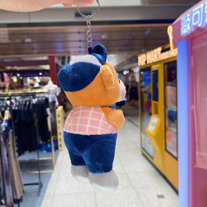 Wow, super cute workwear bear figurines, small dolls, pendants, bags, decorations, festival gifts, and fine claw machine dolls pic 23
