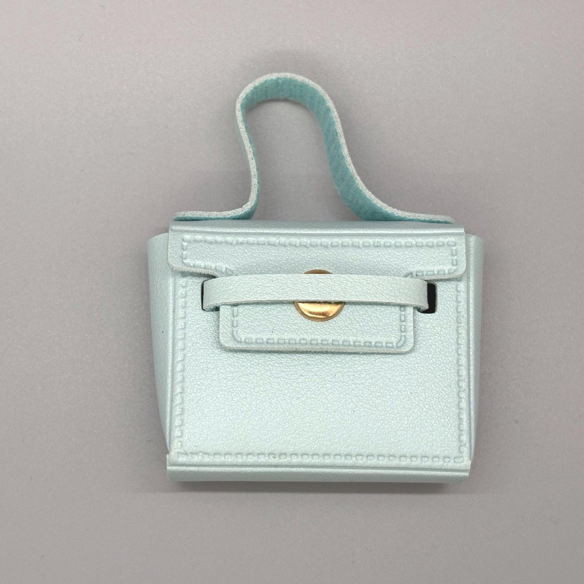 带钥匙圈迷你手提包袋硬币钱包耳机收纳便携式钥匙扣吊坠包挂饰配详情4