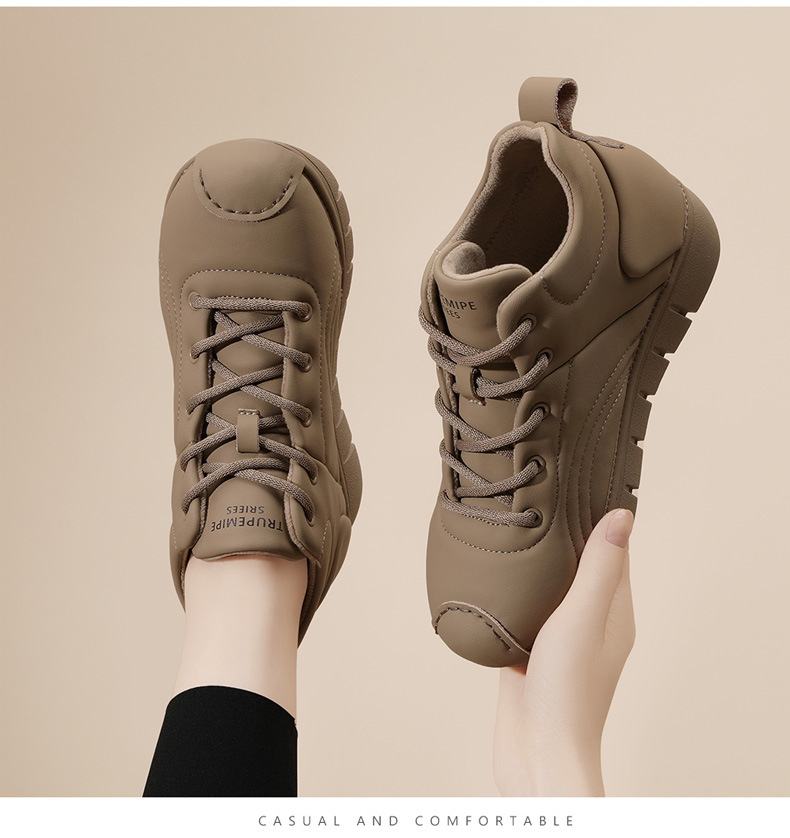 舒适百搭冬外穿软底女2025年春秋新款平底运动出勤鞋面包鞋休闲鞋详情6