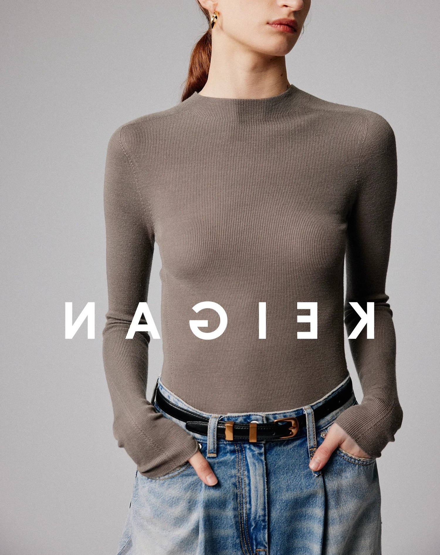 Italian 嵿 luxury 120s washable 160s gold wool 18-needle seamless base knit top for women pic 10