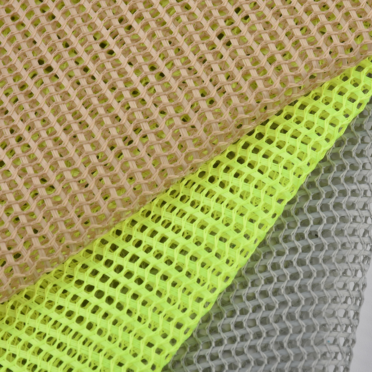 Wholesale of 012-6 polyester thickened cap mesh fabric for luggage, shoes, handbags, baseball caps and breathable mesh fabric pic 14