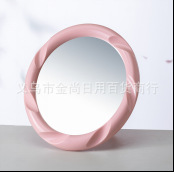 高颜值萌趣化妆镜学生宿舍桌面居家家用可立台式美妆镜卡通镜子详情3