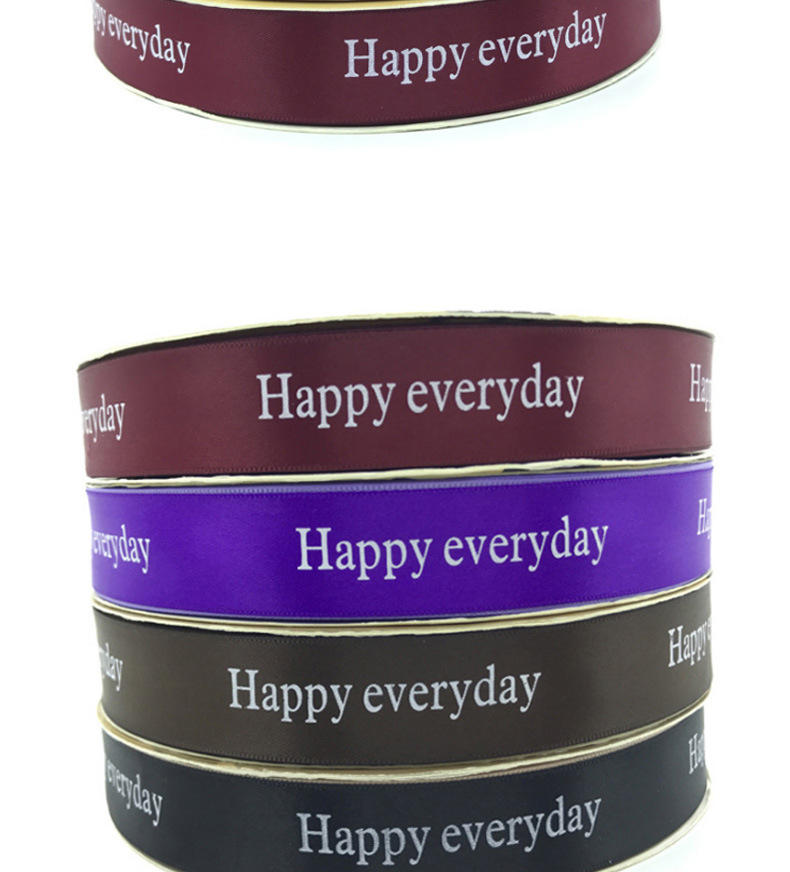 鼎信经典涤纶印字印logo织带鲜花礼盒包装彩带DIY手工吧唧托丝带详情15