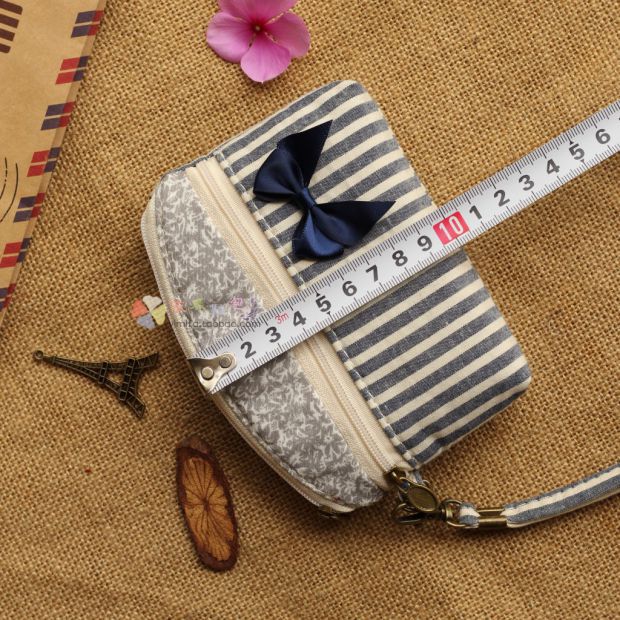 包邮小钱包零钱包韩国版拉链女式帆布艺可爱迷你硬币包耳机收纳袋详情11