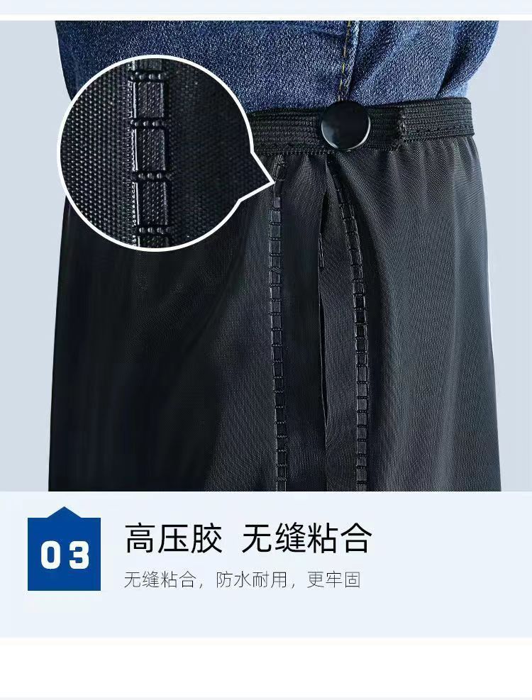 高筒防雨鞋套防滑加厚耐磨雨鞋套户外便携雨天鞋套成人防水雨鞋套详情11