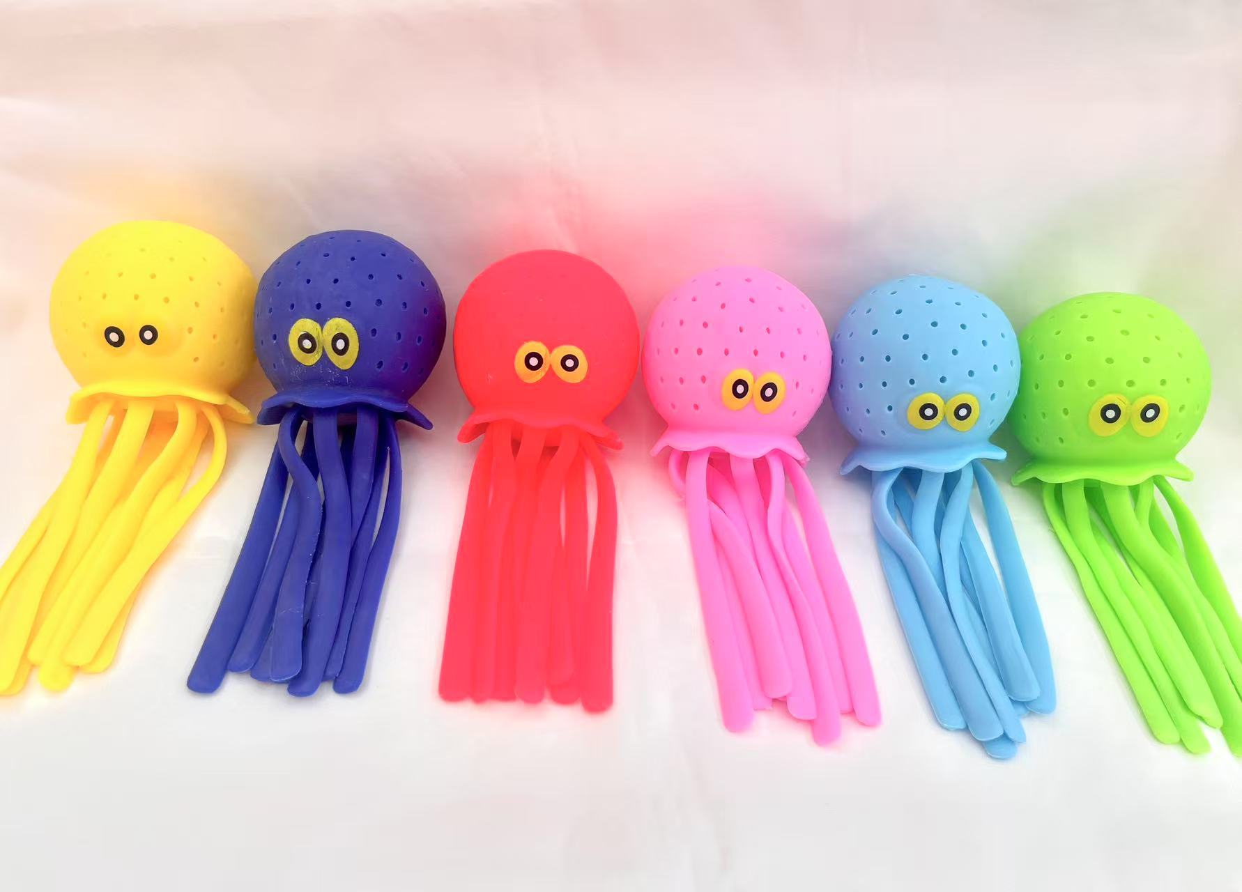 戏水章鱼可爱玩具海洋动物儿童洗澡泳池沙滩八爪鱼玩水玩具详情6