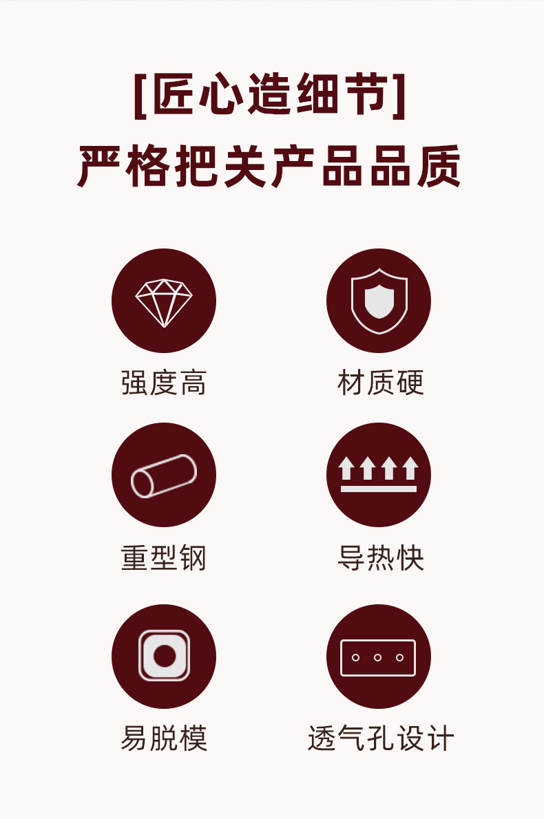 吐司模具450克不沾带盖面包模具家用烘焙烤箱烤面包不粘土司盒子详情3