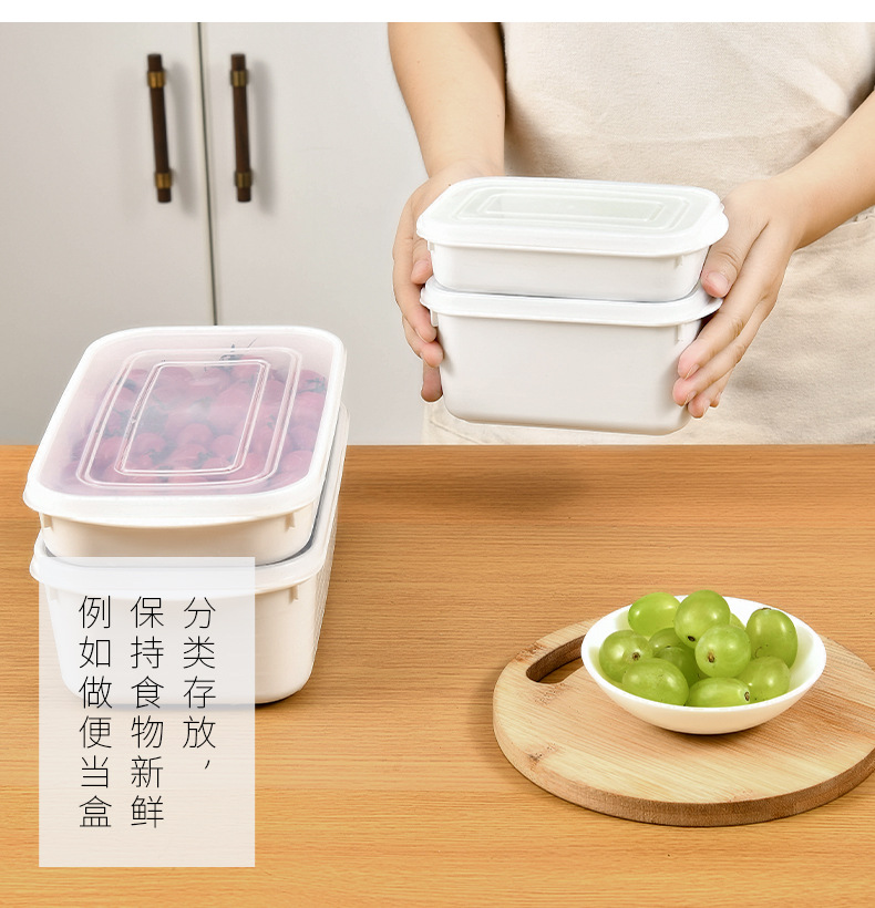 YAMADA日本进口保鲜盒可微波炉加热饭盒分装米饭备餐盒冰箱收纳盒详情8