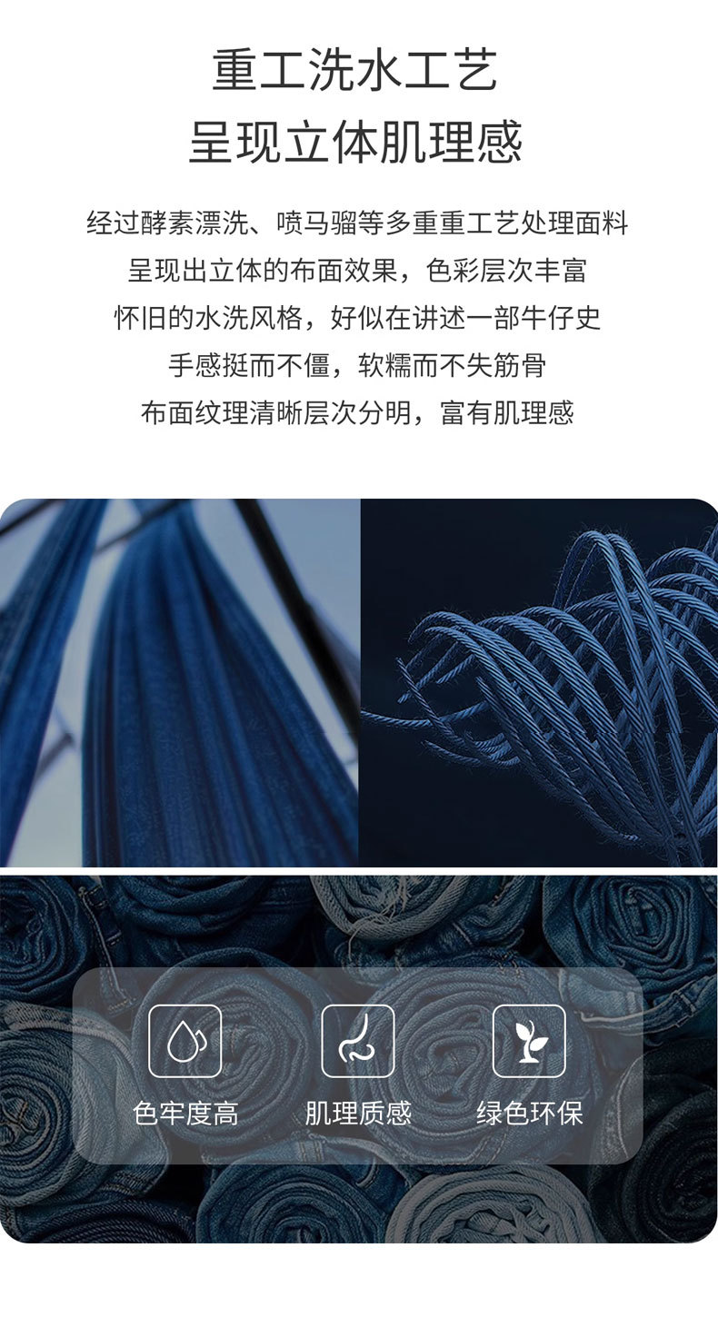 定制加工九分直筒牛仔裤女夏季新款高腰宽松显瘦裤子小个子阔腿裤详情12