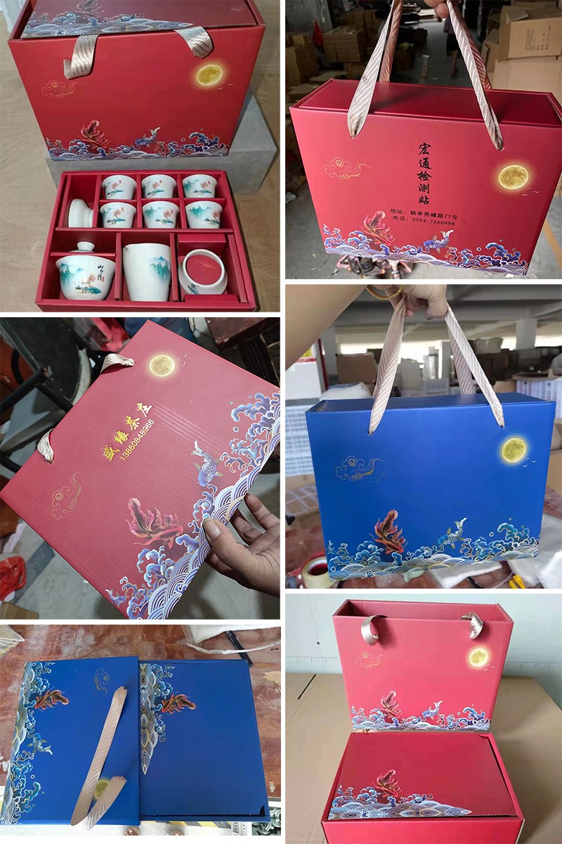 Teaching and training tea art tea set, Japanese portable travel kung fu tea set, business home, company gift logo pic 28