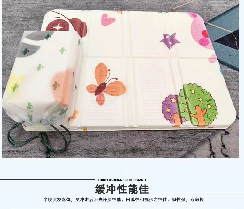 新品户外XPE轻巧.便携折叠防潮坐垫八折隔脏隔凉登山露营迷你地垫详情3