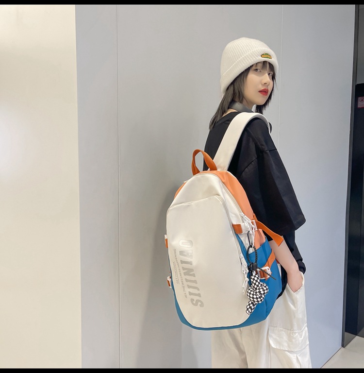 日系ins学院风中学生书包女生时尚耐磨电脑背包韩版大容量双肩包详情12