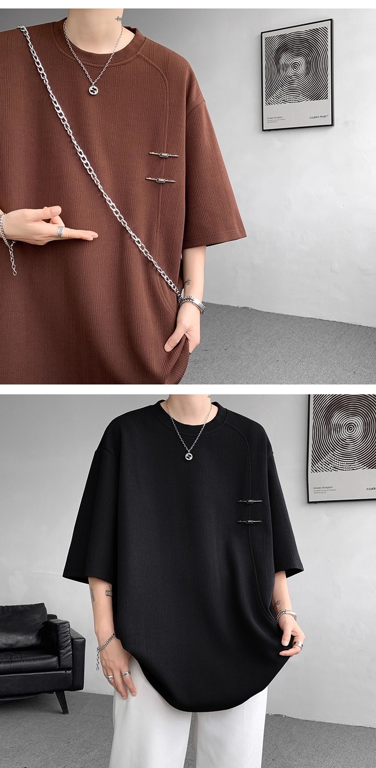 Customized Chinese-style ice silk jacquard short-sleeved super factory in Kingston, SAN Jose, Port of Spain, based on your provided samples pic 7