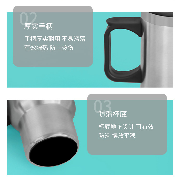 热转印汽车杯白色银色车载杯空白耗材热转印热升华杯子厂家批发详情6