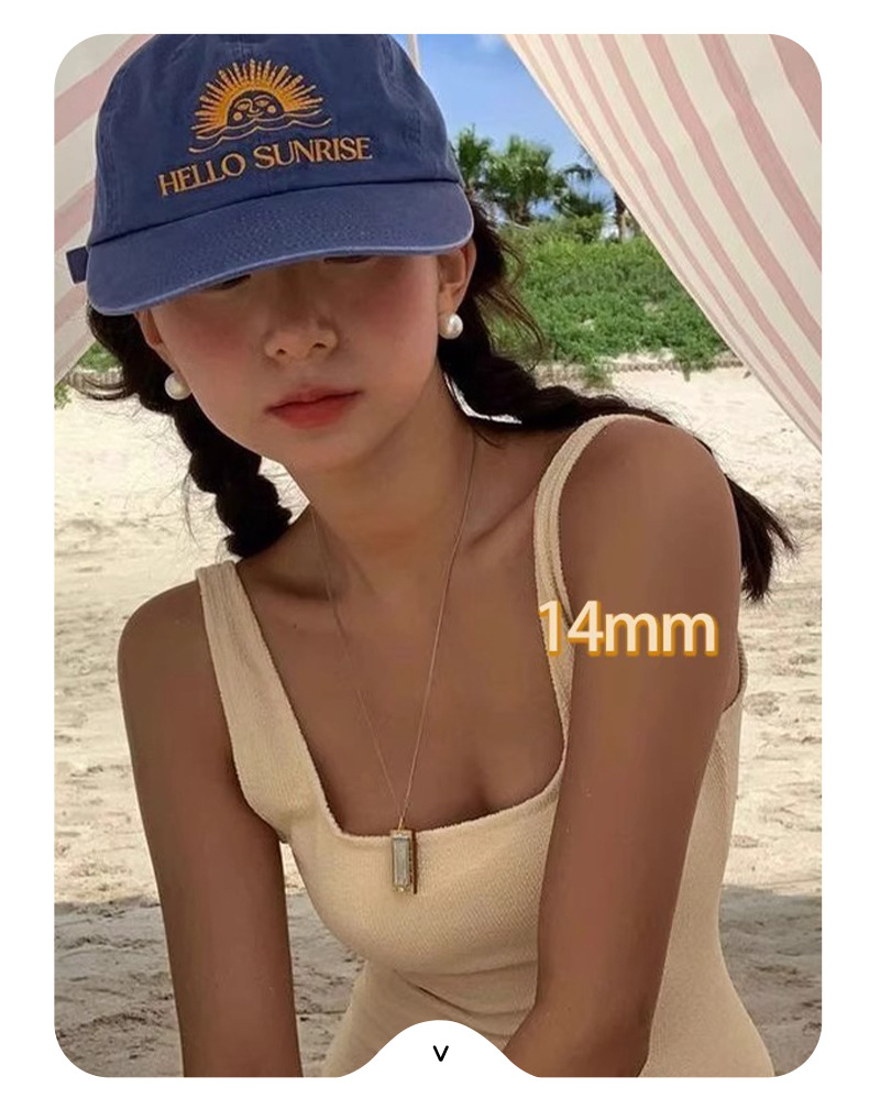 fever同款珍珠耳钉正圆大颗强光珍珠耳钉ins风简约气质银针耳钉女详情11