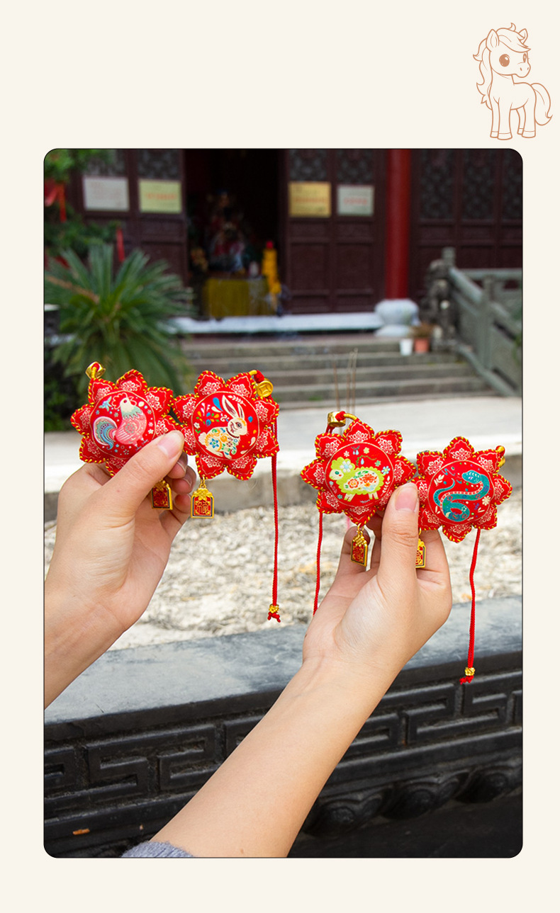 Cultural and creative scenic area: Twelve zodiac sachets, lucky bags, zodiac sachets, sachets, gifts, small pendants pic 14