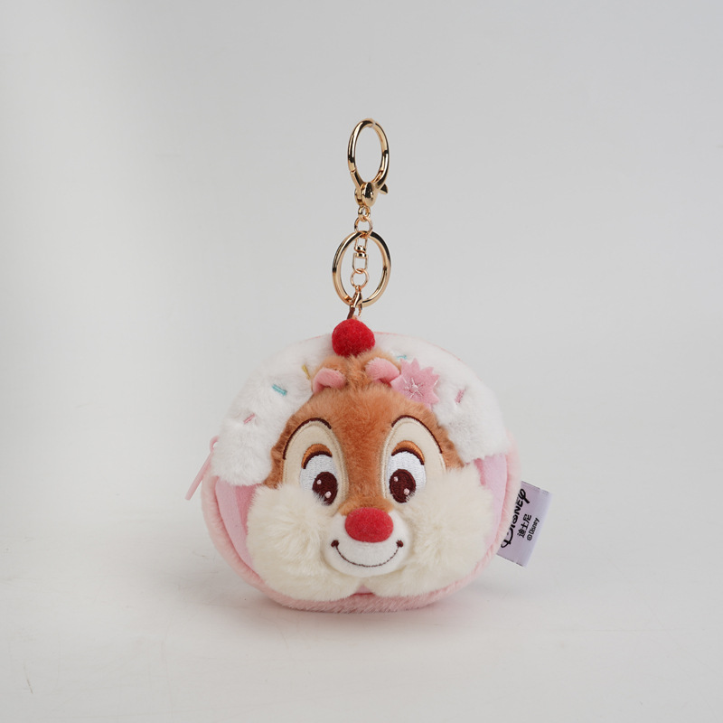 正版迪士尼挂件史迪奇公仔玩偶草莓熊毛绒玩具朱迪尼克书包挂饰女详情30