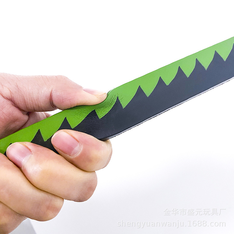 新款守望先锋源氏刀邪鬼刀PU软胶玩具剑cosplay道具模型龙一文字详情10