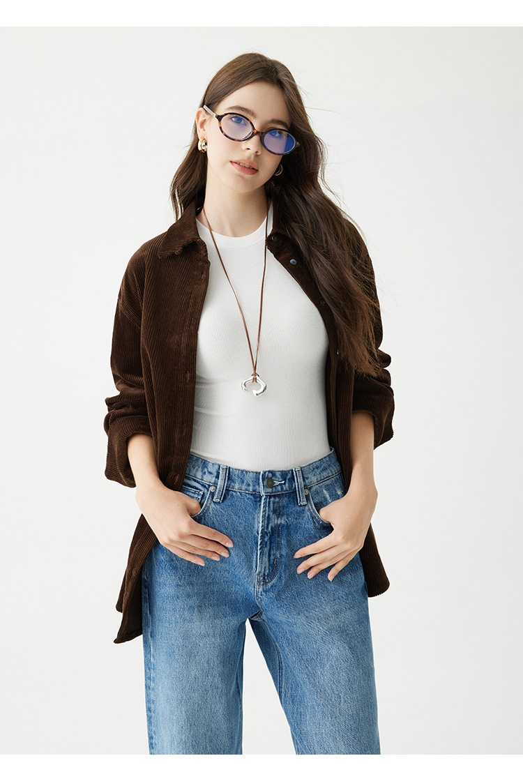 MBB high-end high-waisted jeans for women Spring/Autumn 2025 new style American 9-inch wide-leg pants Loose straight-leg trousers pic 10