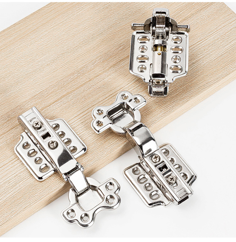 加厚不锈钢铰链静音缓冲橱柜衣柜柜门飞机合页液压弹簧折页批发详情26