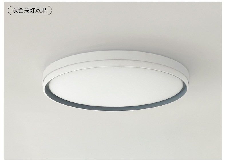 Full-spectrum eye-protecting, high-end, modern, simple and elegant bedroom room main light, balcony led ceiling light, Zhongshan lighting fixtures pic 34